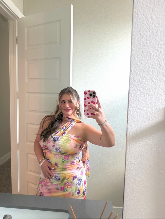 Peppermayo Dresses & Skirts - Peppermayo Pastel Floral Maxi Dress in Yellow, Pink, Purple